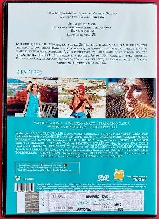 Respiro / Valeria Golino 2002