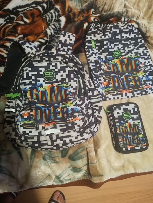 Plecak szkolny coolpack + worek + piórnik+ portfel