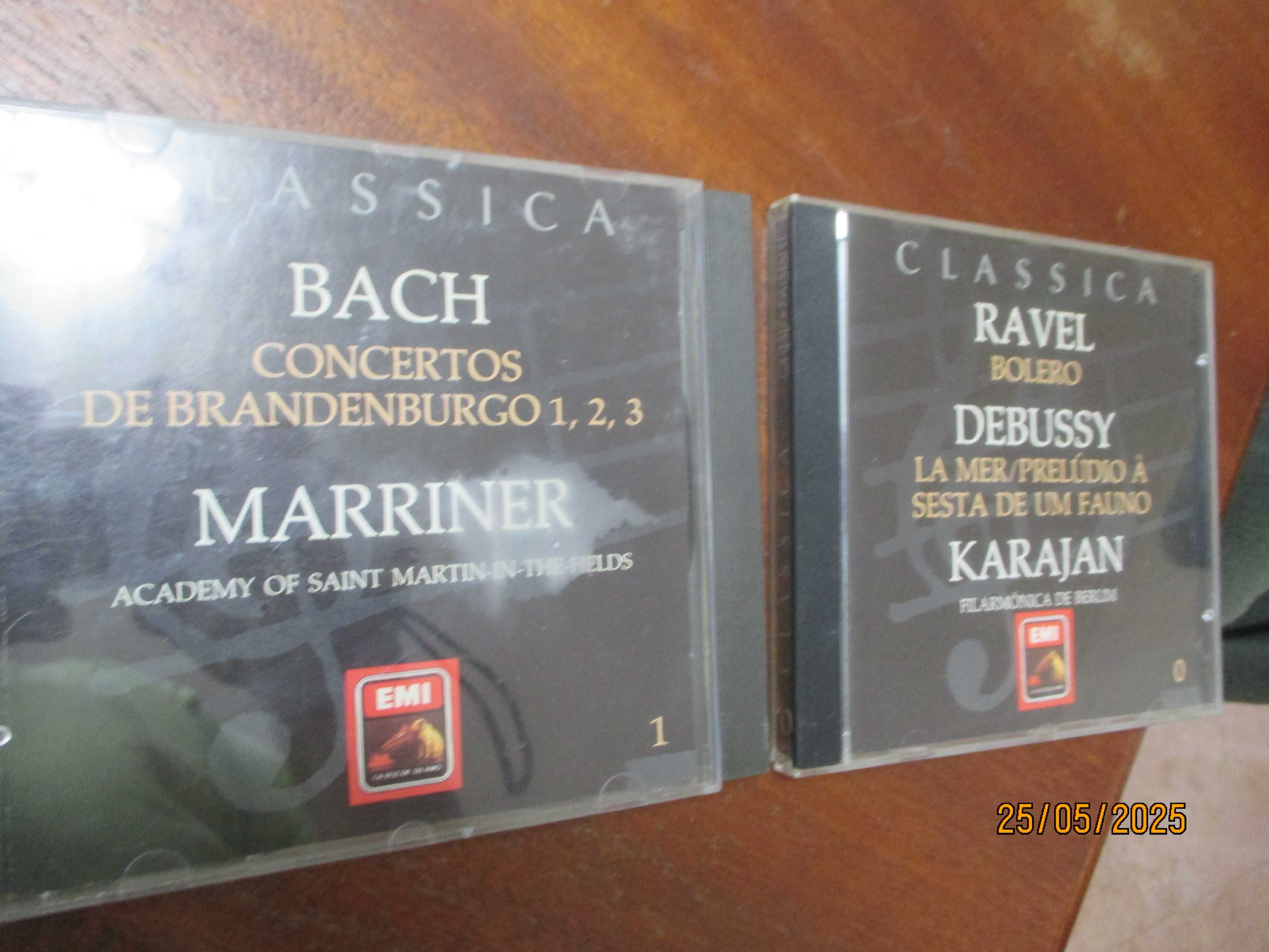 Vários cd's de música clássica