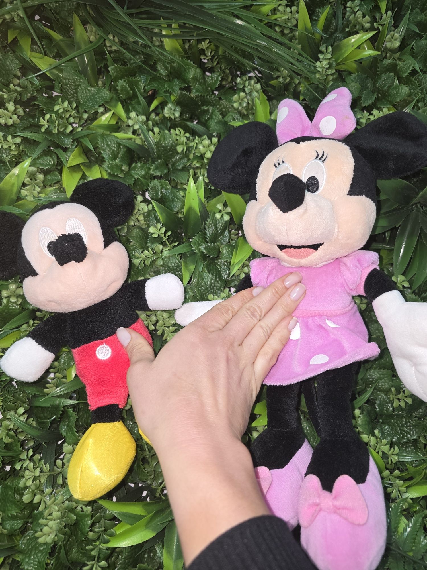 Minie + mickey peluches