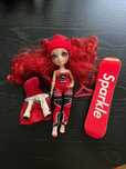 Lalka Rainbow High zima snowboard Sparkle