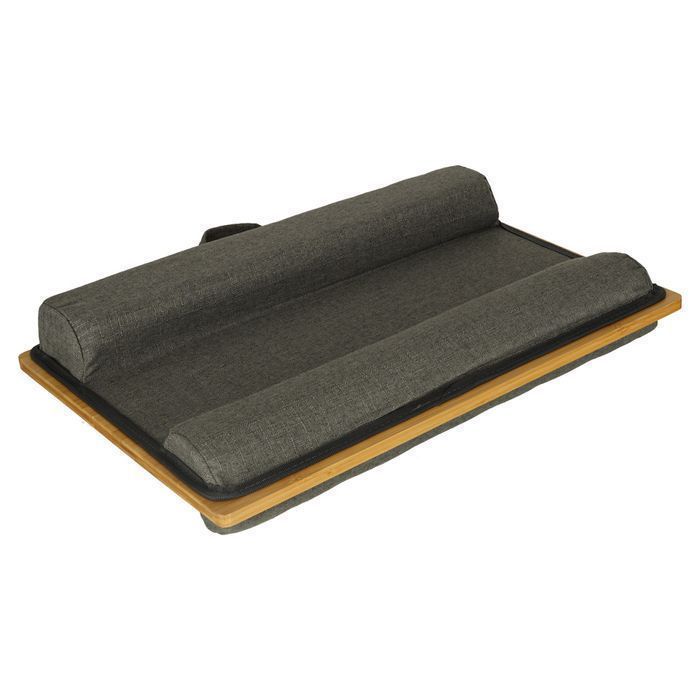 Stolik Podstawka pod Laptopa Drewniana Poduszka na Kolana do Łóżka