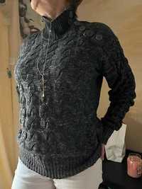 Sweter golf dzianinowy Smog M/L