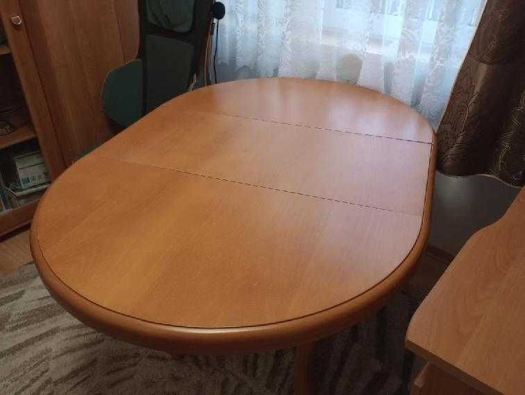 Stół drewniany - olcha - rozkładany