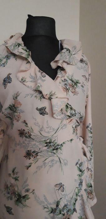 Śliczna kopertowa sukienka 38 M