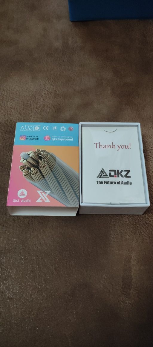 Кабель для навушників - QKZ T1 - 2 pin 0.75mm