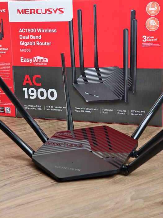 Гігабітний WiFi роутер Mercusys