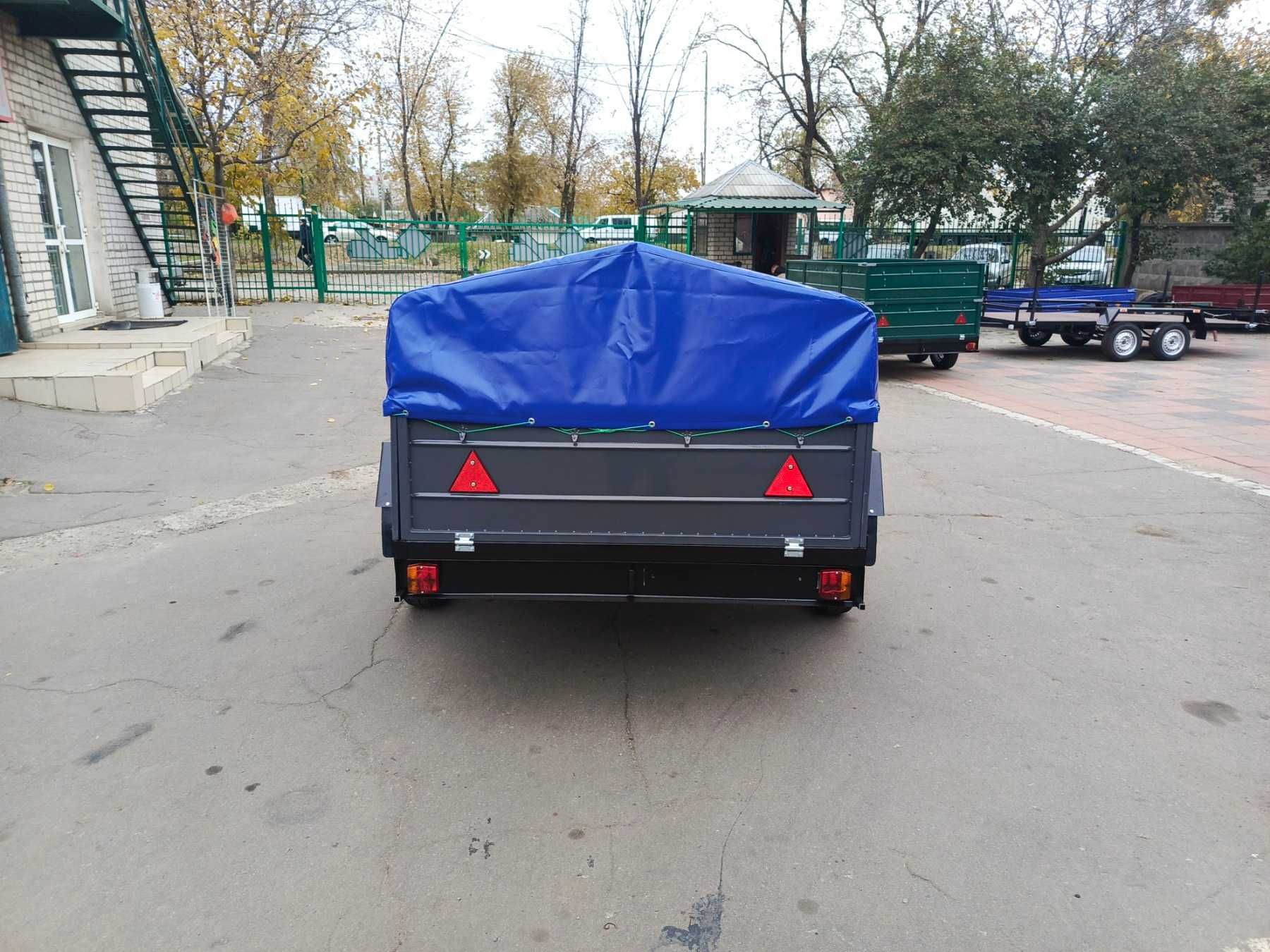Міцний причіп 2500/1300/450 під ключ.Доставка Делівері від заводу