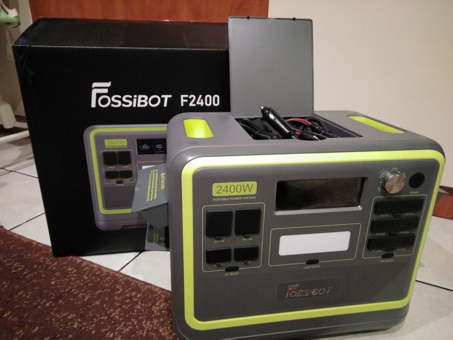 В НАЯВНОСТІ зарядна станція Fossibot F2400 2.4/4.8кВт Wi-Fi/Bluetooth