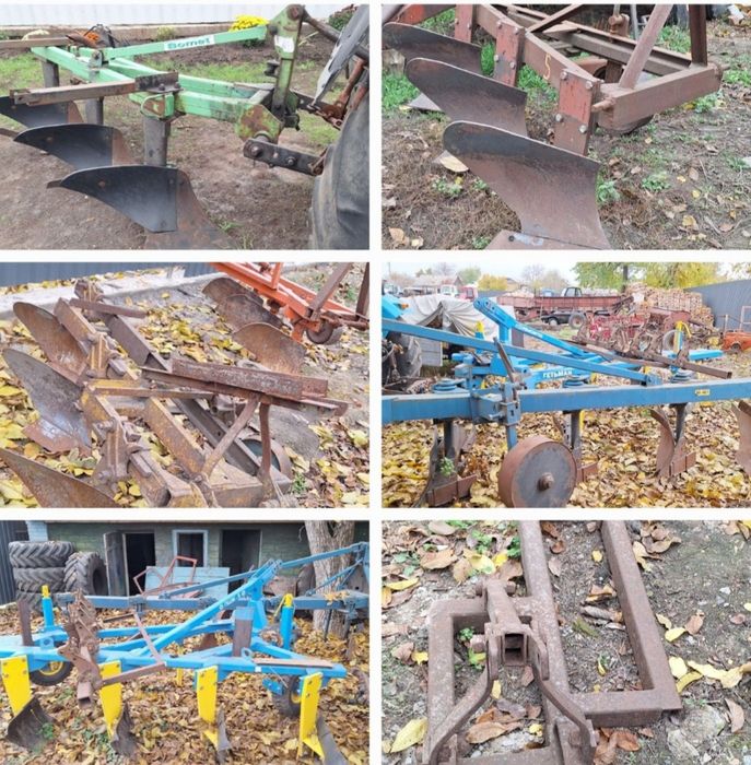 Плуги до тракторів вибір