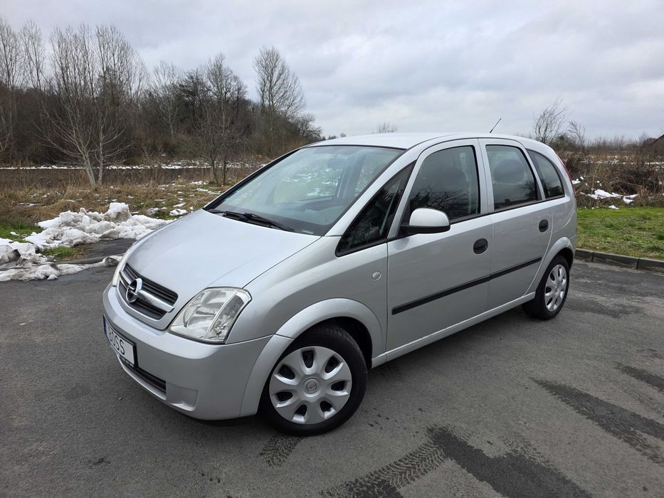 Opel Meriva 1,6 Benzyna 100KM Niski Przebieg, Ważne Opłaty, Hak...