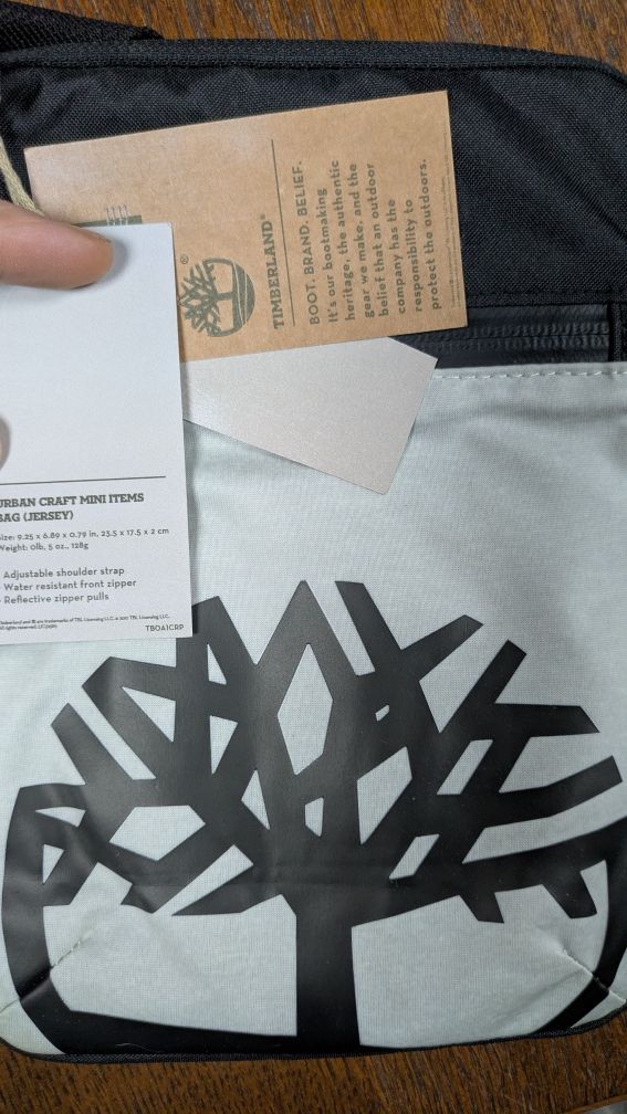 Timberland nowa oryginalna saszetka