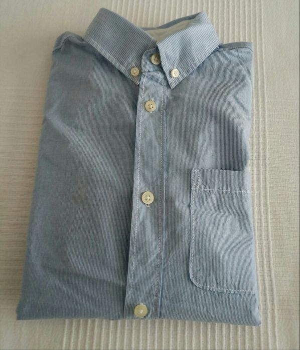 Camisa azul da H&M para menino 11-12 anos