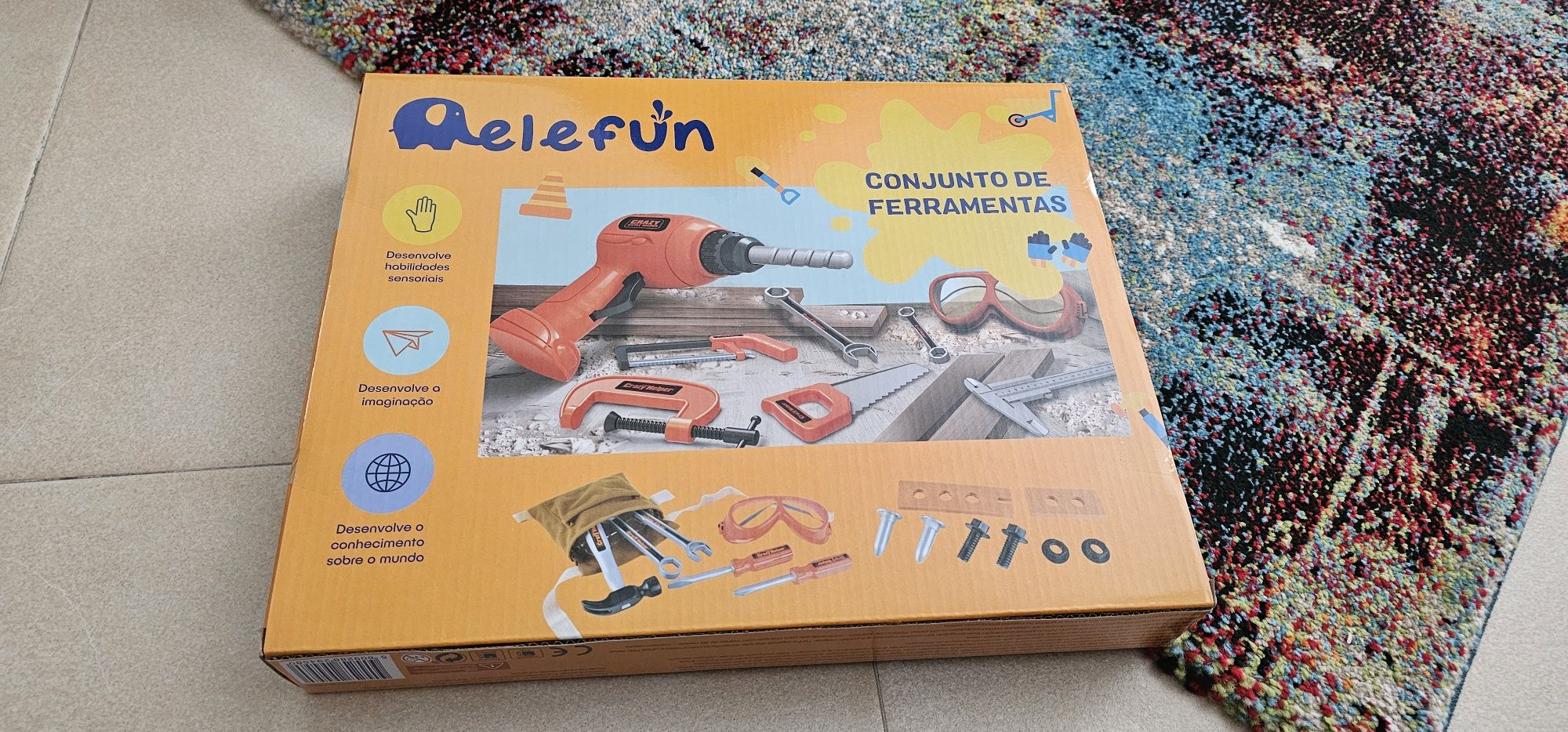 Conjunto brinquedos criança