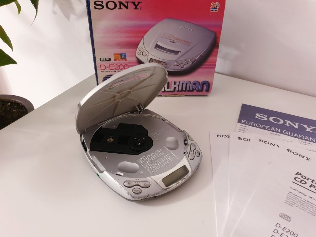 CD Walkman Sony D-E200