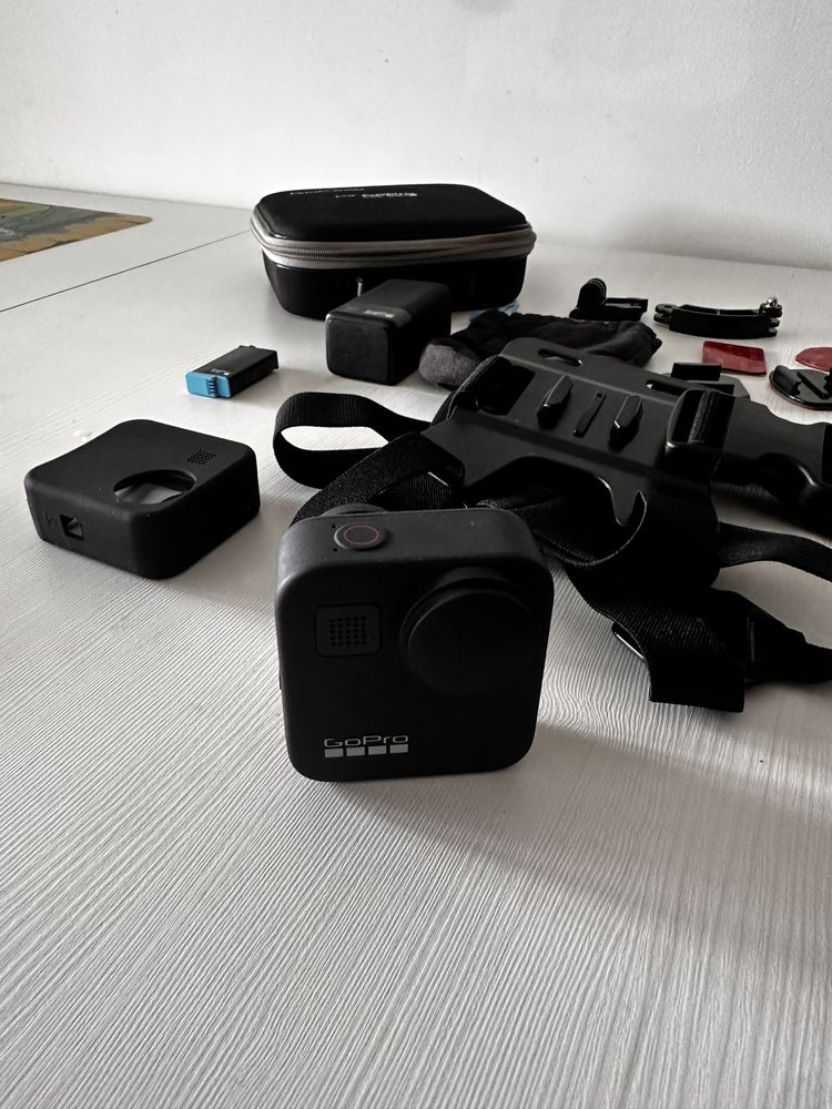 Gopro MAX stan idealny akcesoria