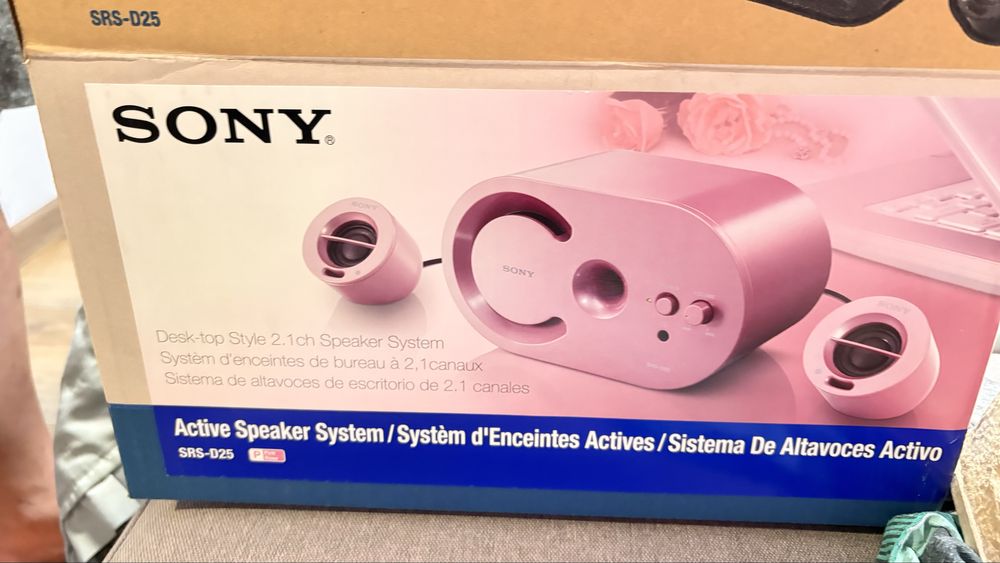 Glosniki Sony SRS-D25