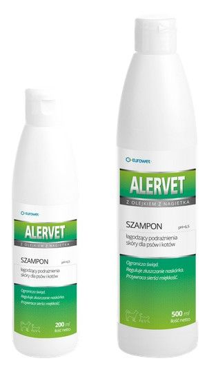 Szampon dla psów i kotów łagodzi podrażnienia i ogranicza świąd 200ml
