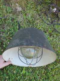 Stara lampa wojskowa 27cm