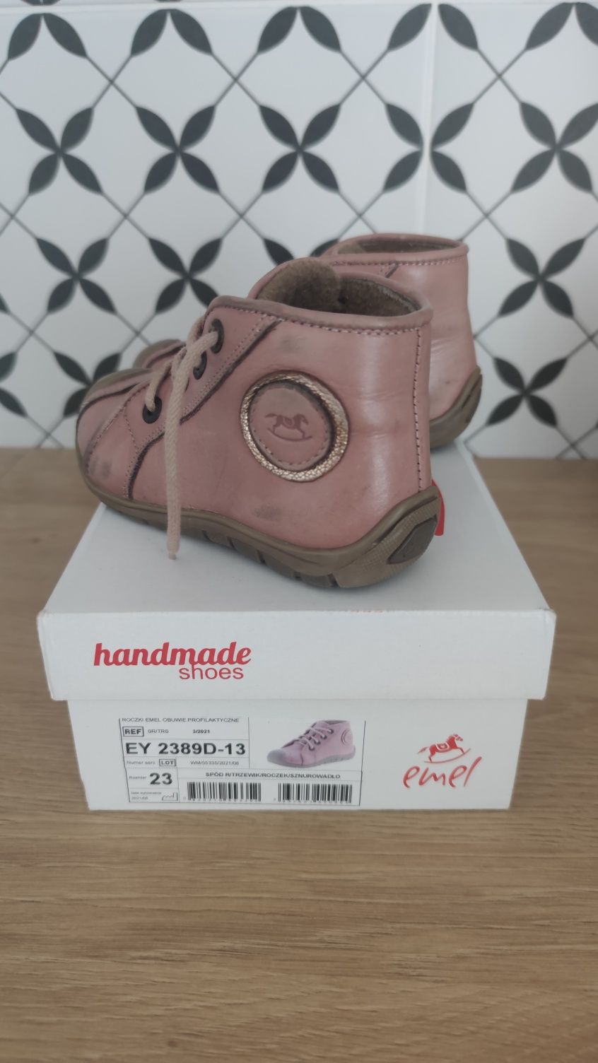 Buty Emel rozm. 23 jesienno - zimowe