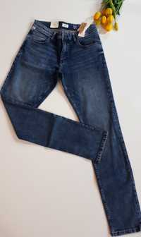 Spodnie jeansowe męskie regular fit proste nogawki W31/L34
