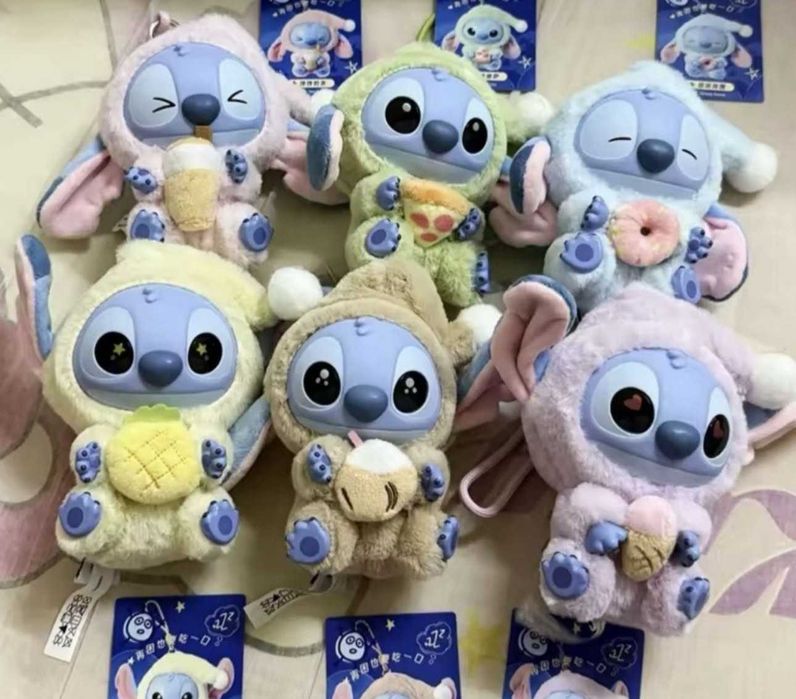 Стіч Іграшка брелок Stitch Labubu секретний тренд серед фанатів Disney