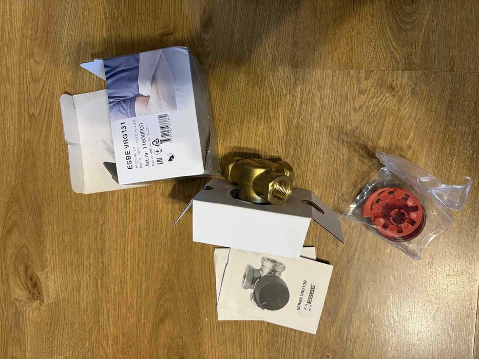 Zawór mieszający 3 drogowy VRG131 3-drogowy