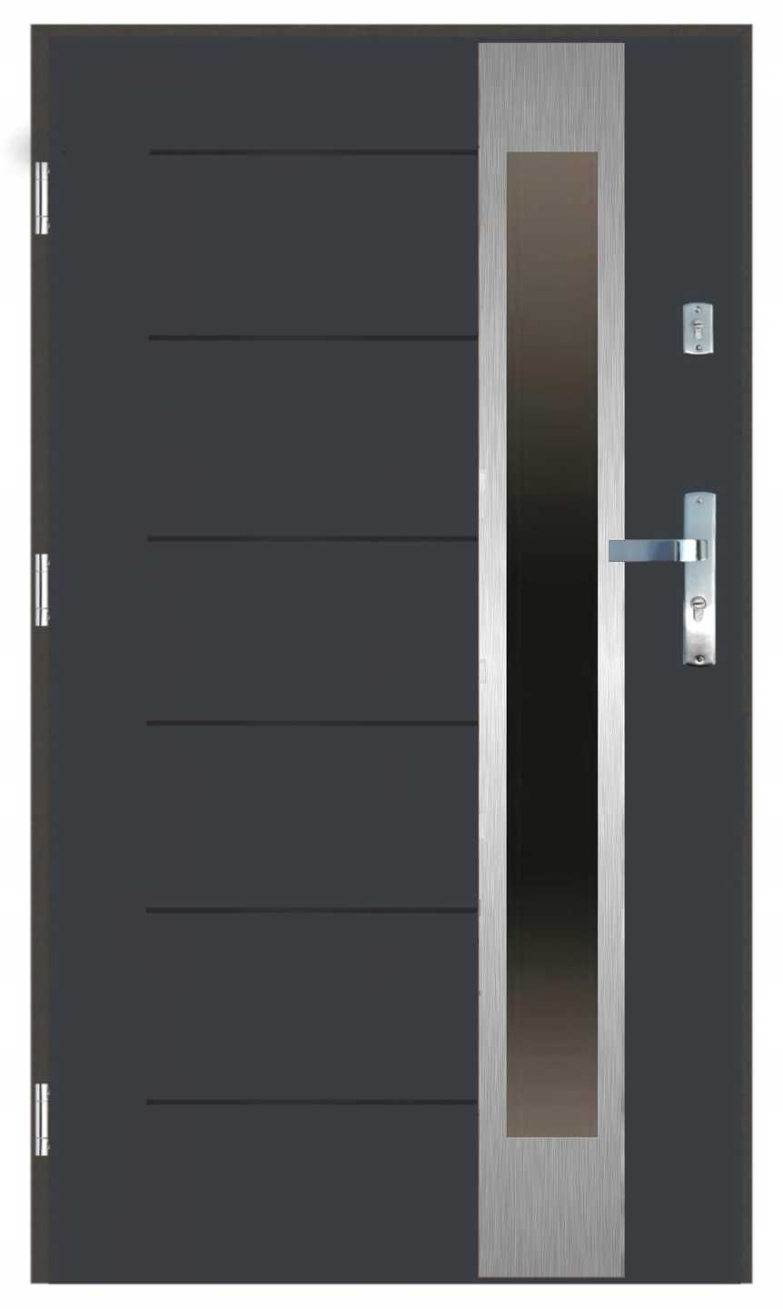 Drzwi wejściowe 72 mm SI-03T 90 PRAWE/LEWE CZYSTE POWIETRZE 3 kolory