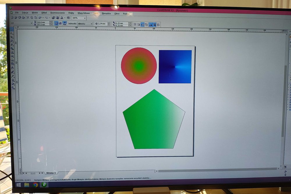 Komputer dla grafika Windows 8.1 box, Corel Draw X3 box