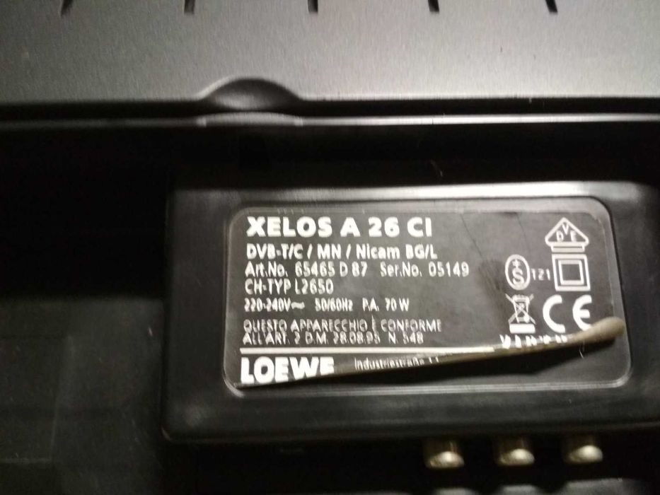 Телевизор LOEWE Xelos A 26 CI нету подсветки