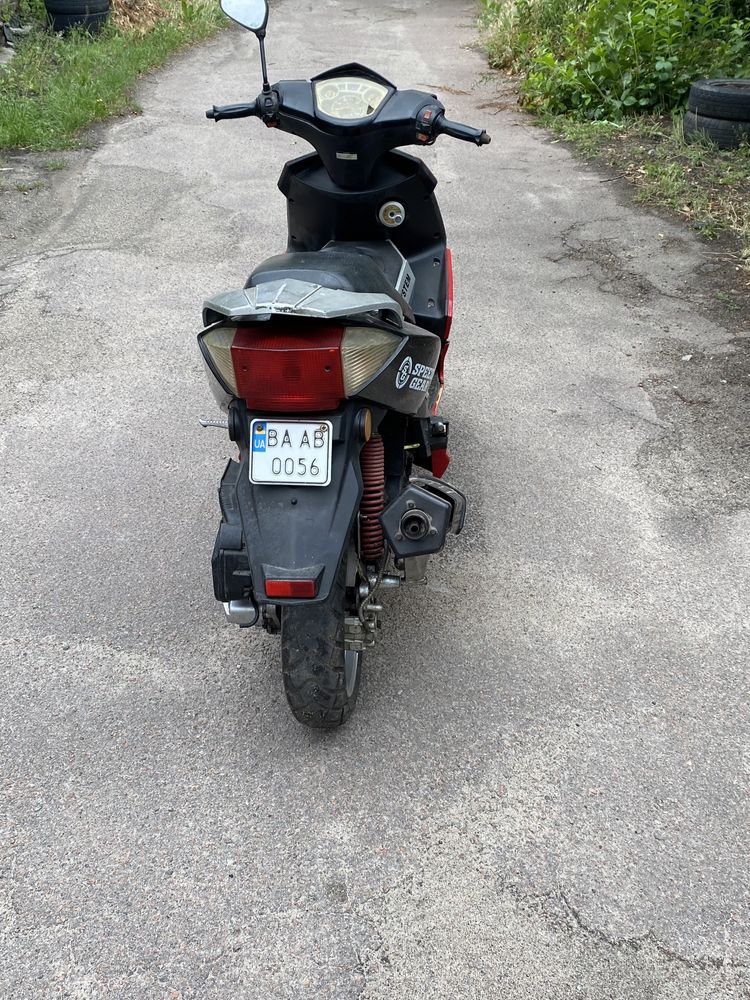 Скутер speed gear 150cc на документах