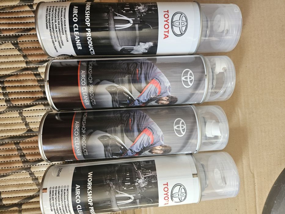 TOYOTA odgrzybiacz serwisowy klimatyzacji 500 ml spray Airco Cleaner
