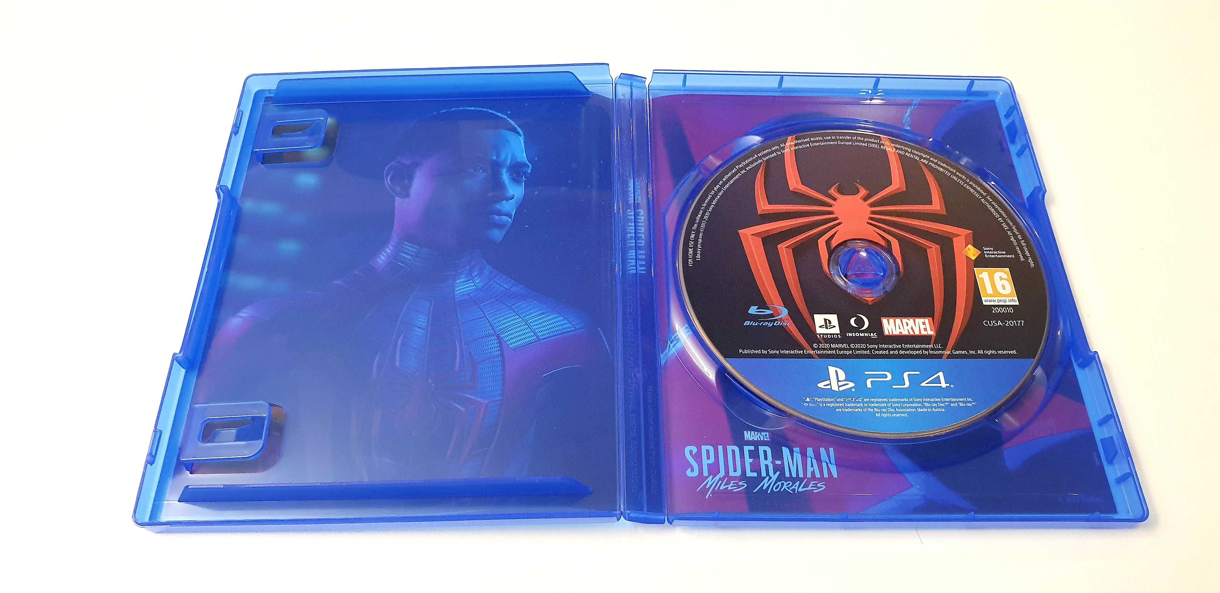 Gra Spiderman Miles Morales PS4 PS5 PL Spider Man Spider-Man