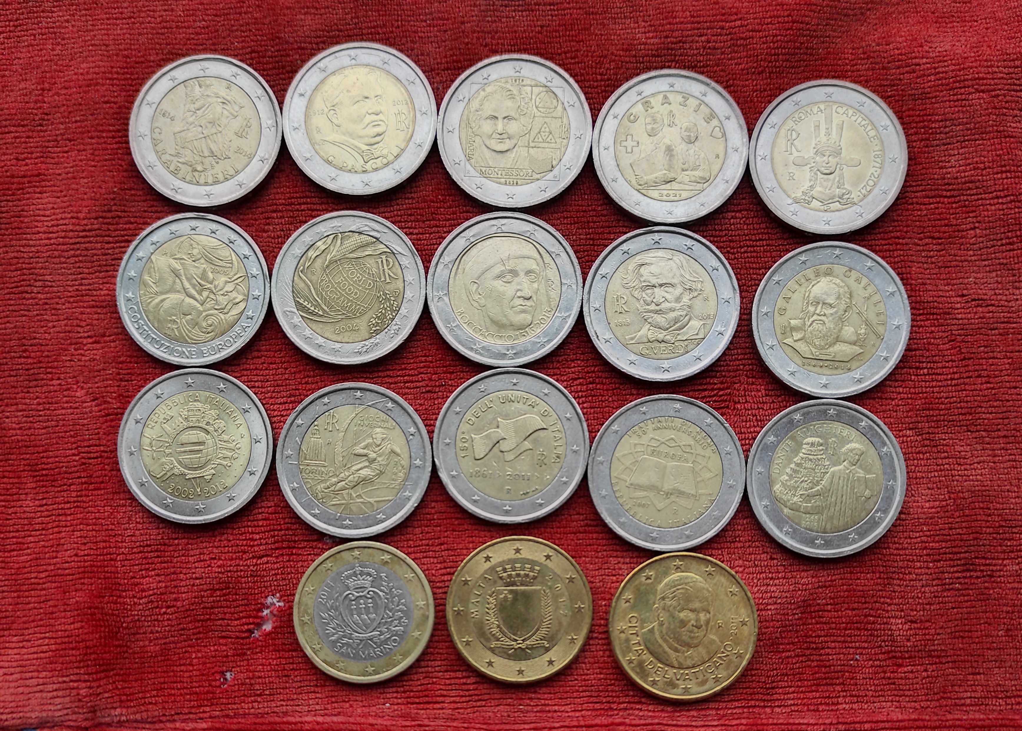 Монеты 2 Евро коллекционирование