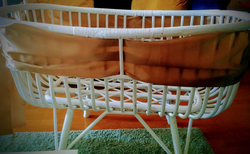 Berço Vintage Branco