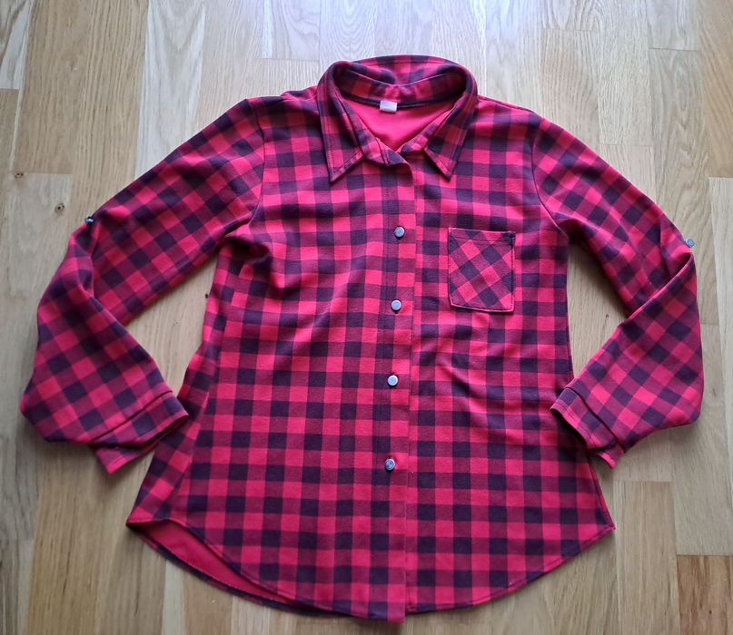 Koszula flanelowa rozm. 152