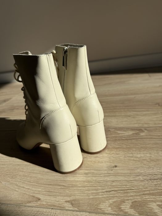 Продам ботильйони Zara шкіряні