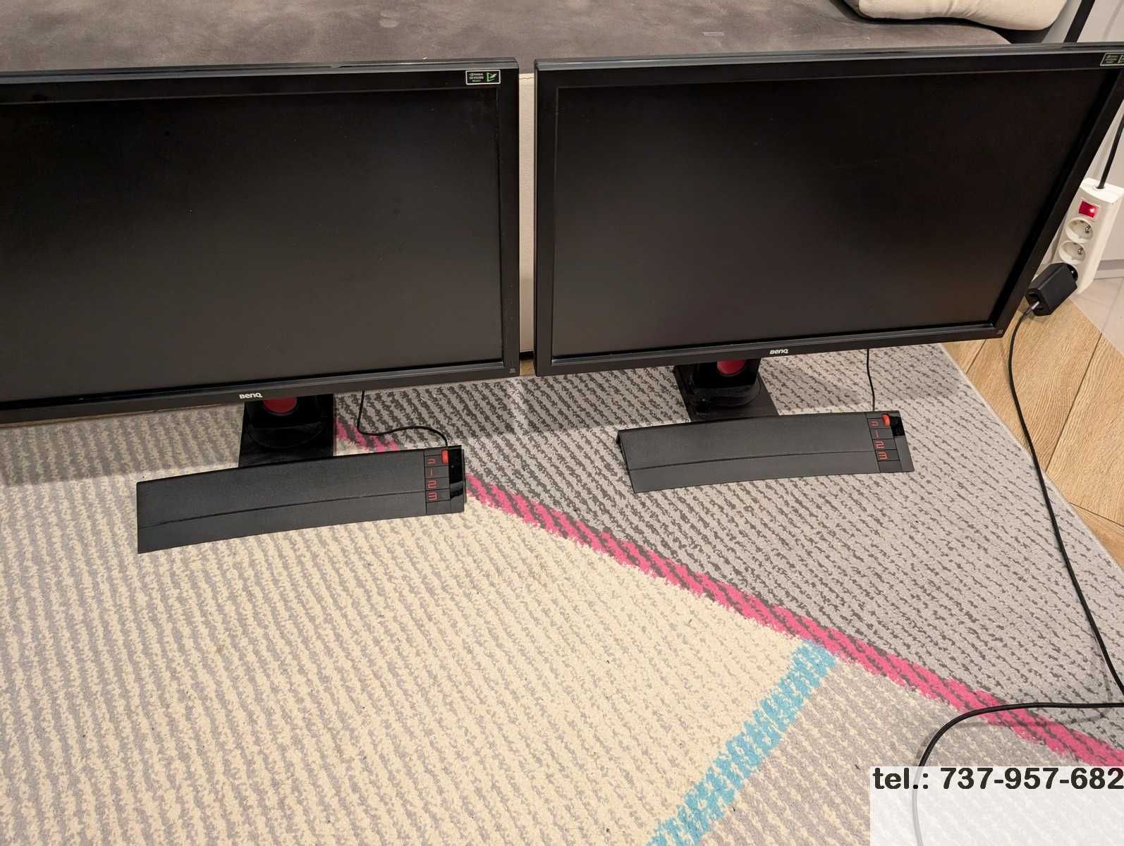 monitor 24" FullHD 1080p BenQ XL2420Z 144HZ, Nvidia G-Sync, mat, pivot