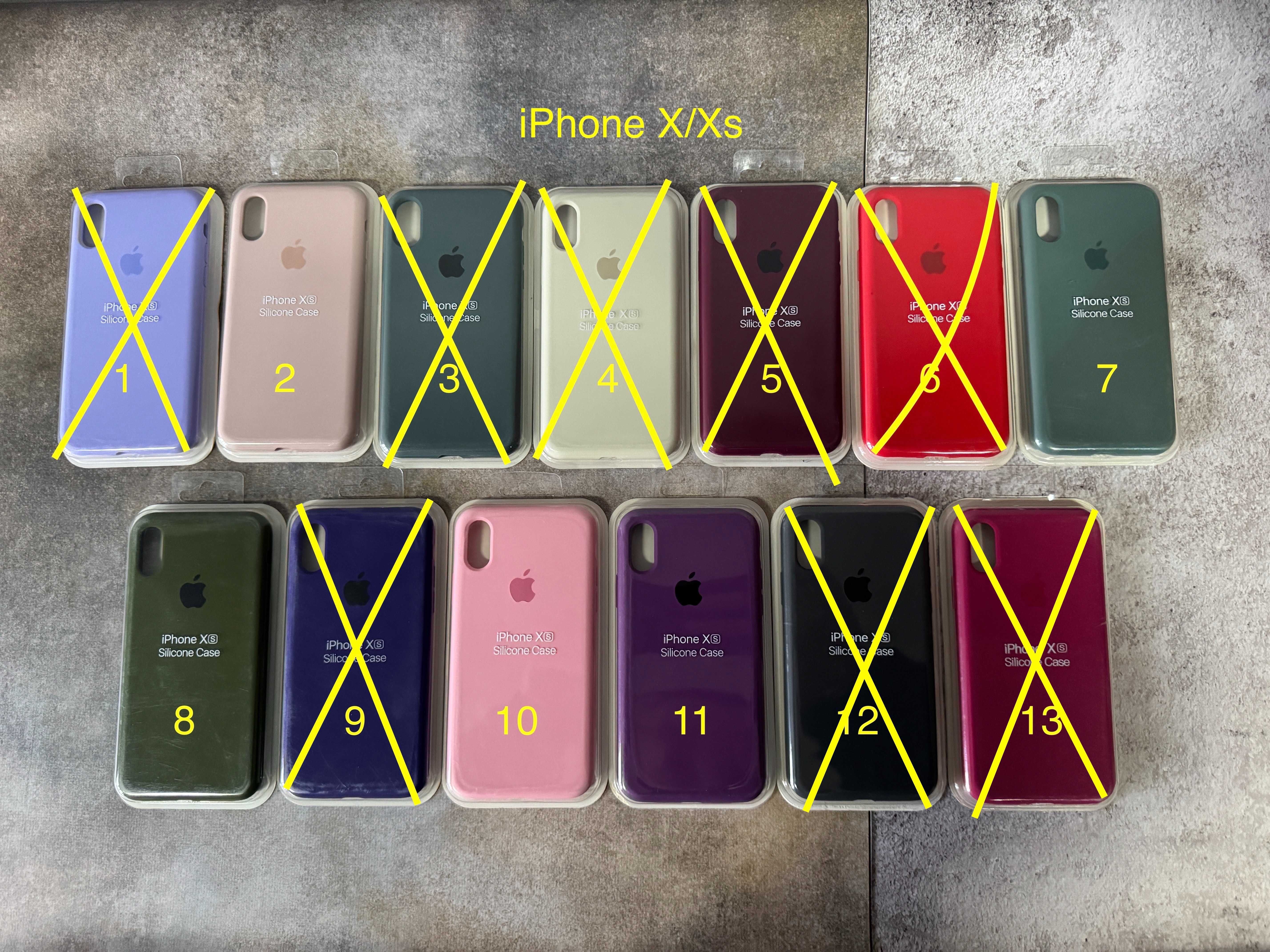 Full Чехол Silicone Case iPhone X Xr Xs Max Чохол Айфон