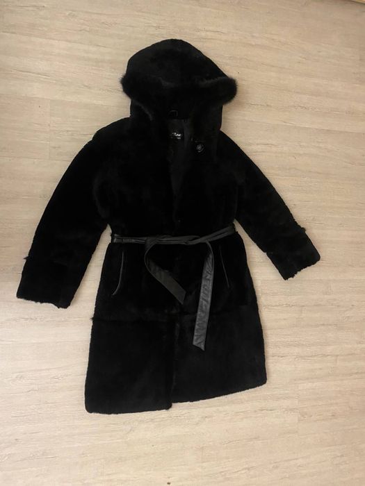 Шуба GodBoat Стриженый Мутон + Норка. Размер L. Личный гардероб.