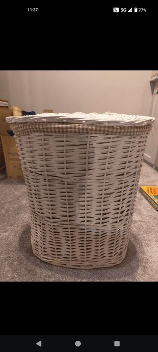 Wiklinowy kosz na pranie