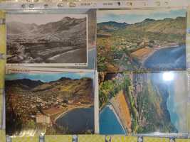6 postais antigos do estádio municipal de Machico Madeira