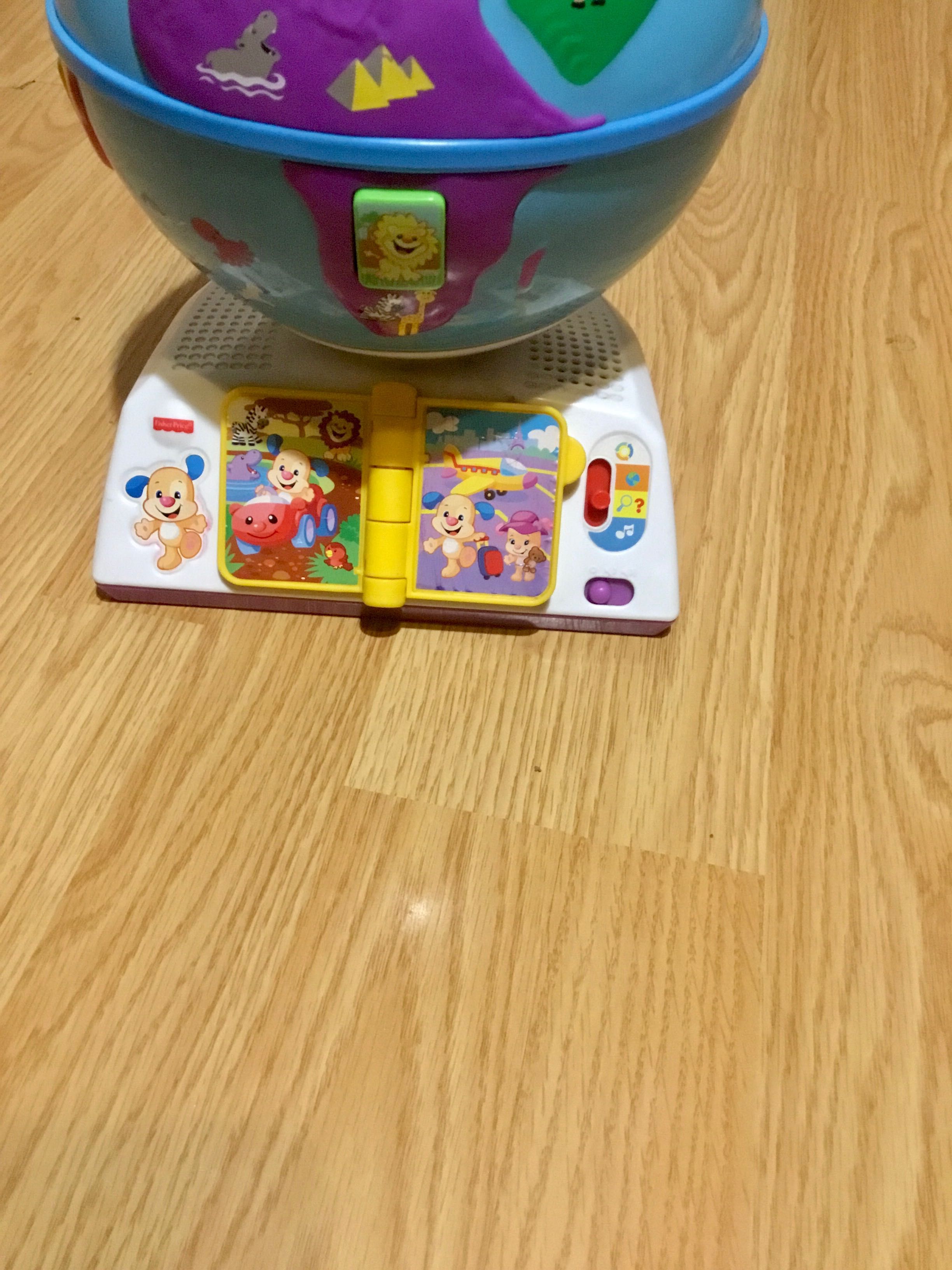 Rewelacyjny interaktywny FISHER-PRICE Edukacyjny Globus Odkrywcy