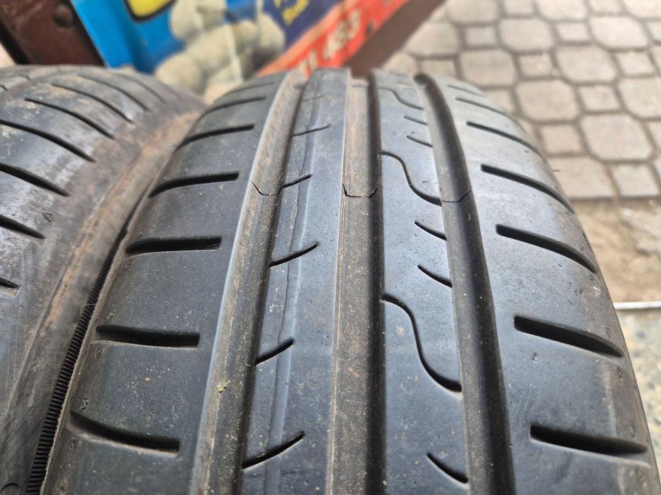 185/65r15 dunlop opony letnie uzywane 7mm bieznik