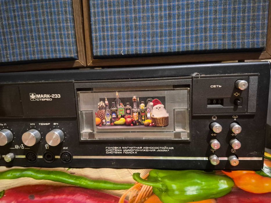 Магнітофон приставка. Маяк-233 Стерео