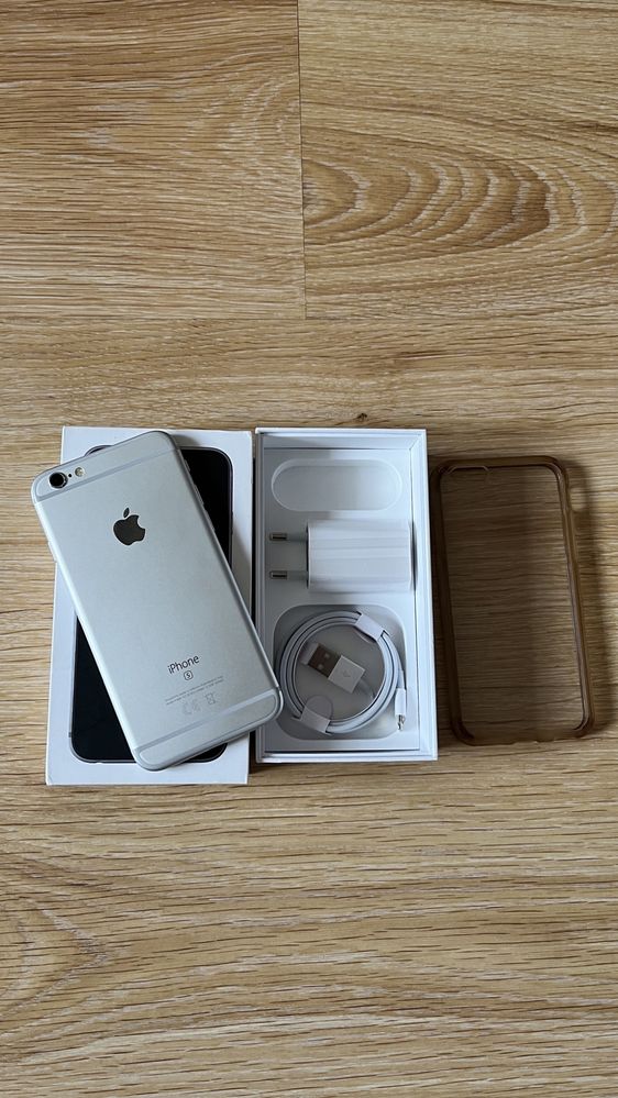 Telefon Iphone 6s  jak nowy zestaw