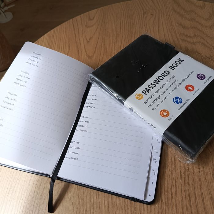 Notes alfabetyczny na hasła www