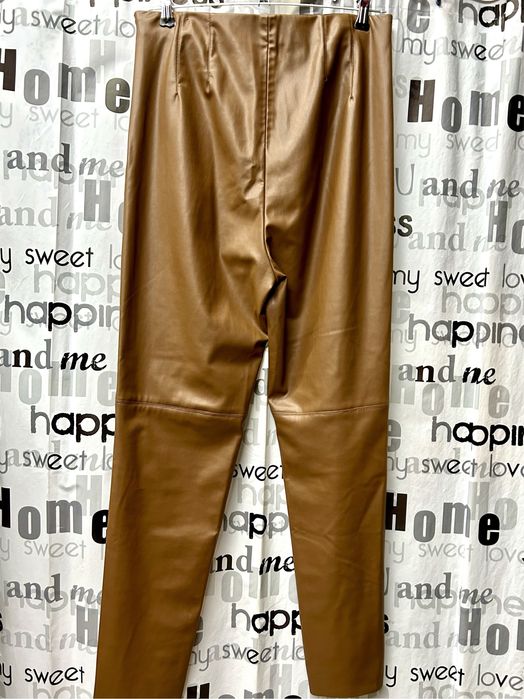 Брюки эко кожа, мягкие,тёплые, на высокой талии.