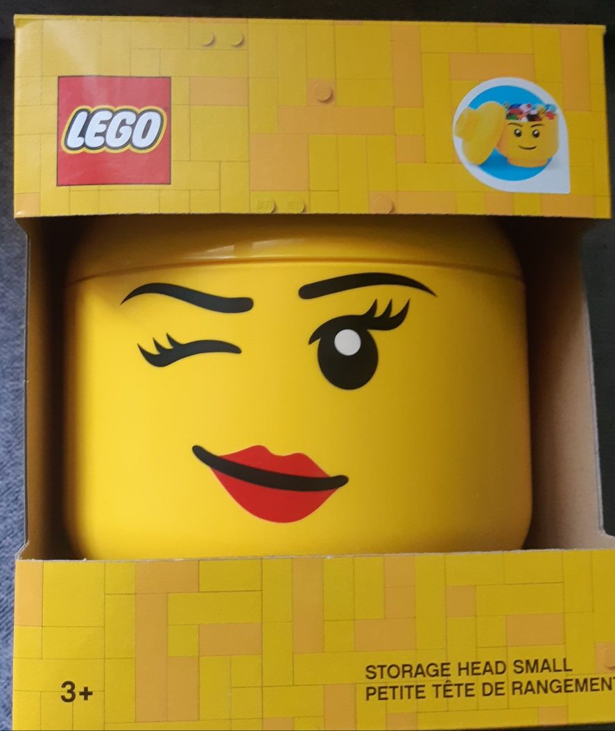 Pojemnik na klocki LEGO  głowa