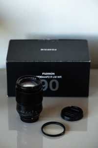 Objectiva Fuji XF 90mm 2.0 + filtro UV